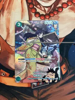 OP01-035 Okiku SP Alt Art 500 Years into the Future One Piece TCG English Card - Image 1