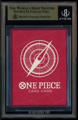 2025 ONE PIECE PROMOS BVB X ONE PIECE MATCH DAY 2025 #003 MONKEY D. LUFFY BGS 10 - Image 2