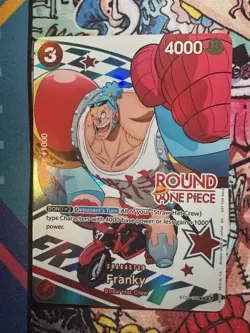 Round 1 Franky English One Piece Promo ST21-011 - Image 1