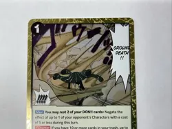 Ground Death OP14-096 One Piece The Azure Sea's Seven Foil Rare Near Mint - Image 5