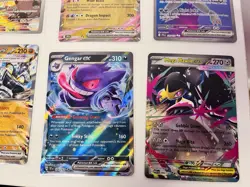 Pokemon Lot Of 9 Rare Cards (Phantasmal Flames, Journey Together, Full Art) - Image 2