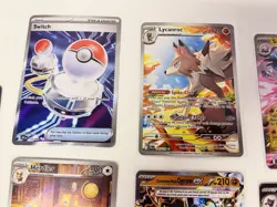 Pokemon Lot Of 9 Rare Cards (Phantasmal Flames, Journey Together, Full Art) - Image 4