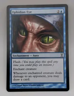 Ophidian Eye x1 Time Spiral MTG Magic the Gathering Blue Enchantment Card - Image 1