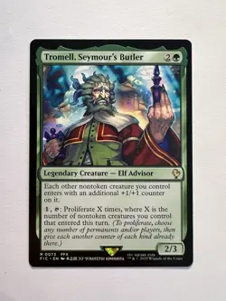 Tromell, Seymour's Butler - MTG FINAL FANTASY: Commander - NM - Image 1