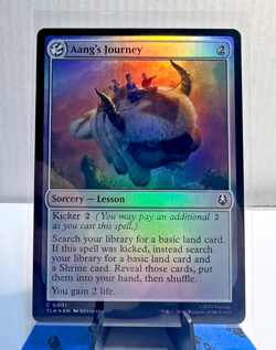 Aang's Journey Foil (Avatar: The Last Airbender) #1 MTG near mint - Image 1
