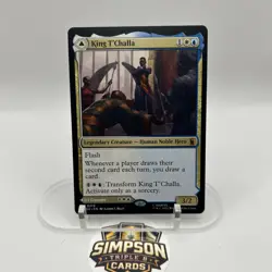 King T'Challa - Marvel Super Heroes - MTG - Magic the Gathering - Mythic - Image 1