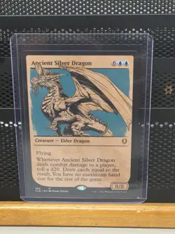 Ancient Silver Dragon (Showcase) Commander Legends: Battle for Baldur's Gate re - Image 1