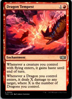 DRAGON TEMPEST 94 UC COMMANDER: TARKIR: DRAGONSTORM - Image 1