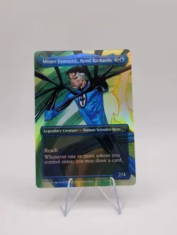 Mister Fantastic, Reed Richards (Borderless) Marvel Super Heroes Foil - Image 1
