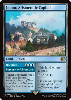 Jidoor, Aristocratic Capital Prerelease Cards NM 284 Foil - Image 1