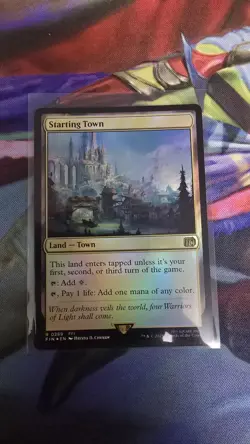 Starting Town Final Fantasy Foil - Image 1