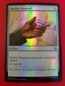 1x Marble Diamond | FOIL | Commander Legends | MTG Magic Cards - Image 1