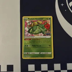 Radiant Venusaur 004/078 Pokemon GO Holo - NM - Image 1