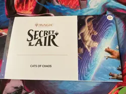 MTG Secret Lair Cats of Chaos NON-FOIL Edition - Image 1