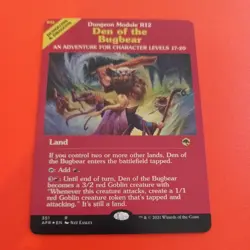Den of the Bugbear - FOIL - Adventures in the Forgotten Realms (MTG) - Image 1