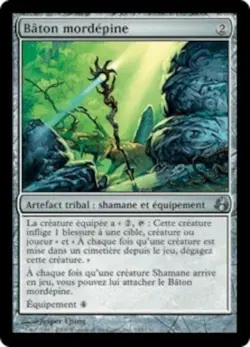 mtg magic Thornbite Staff morningtide FRENCH vf fr Baton mordepine leveciel - Image 1