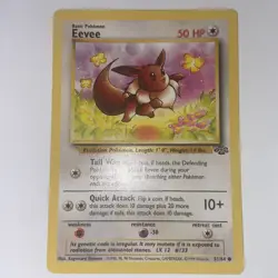 Pokemon TCG Eevee Jungle 51/64 Regular Unlimited Common - Image 1