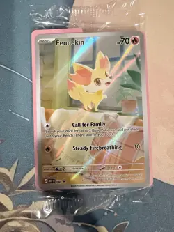Pokemon Fennekin 080 - Black Star PROMO Sealed IN HAND Chaos Rising ETB - Image 1