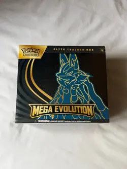 Pokemon TCG Mega Evolution Mega Lucario Elite Trainer Box ETB Factory Sealed - Image 1
