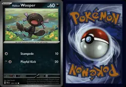 PALDEAN WOOPER 129/193 Pokemon Card Paldea Evolved Near Mint - Image 3