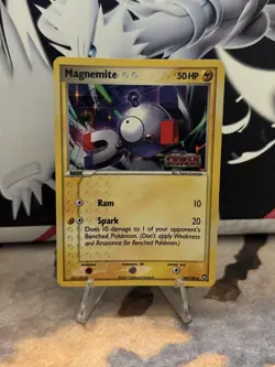Pokemon Magnemite Common Power Keepers 54/108 Reverse Holo Stamped - Image 1
