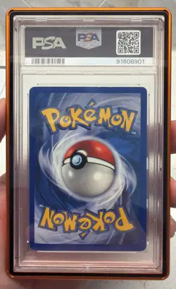 1999 POKEMON GAME SHADOWLESS #4 CHARIZARD-HOLO PSA 4 - Image 2