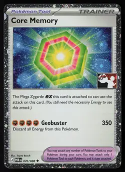 Pokemon TCG Core Memory 070/088 Prize Pack Series 9 Cosmo Holo Pack Fresh - NM - Image 1