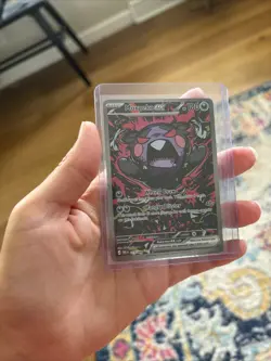 ✨Morpeko ex 117/084 Me05: Pitch Black -Holo- Pokemon- SIR -NM - Image 1