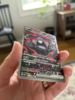 ✨Morpeko ex 117/084 Me05: Pitch Black -Holo- Pokemon- SIR -NM - Image 3