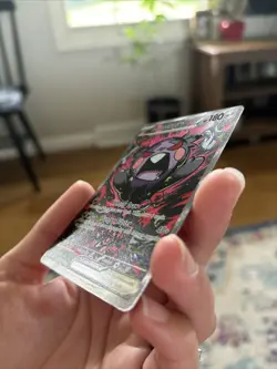 ✨Morpeko ex 117/084 Me05: Pitch Black -Holo- Pokemon- SIR -NM - Image 4