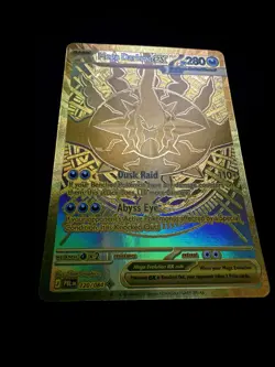 Pokemon TCG Mega Darkrai EX 120/084 280 HP Gold Mega Hyper Rare Pitch Black EN - Image 4