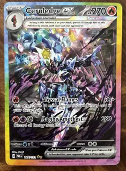 Pokemon TCG Ceruledge EX 147/131 Prismatic Special Illustration Rare NM - Image 1