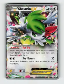 Shaymin EX (Patrick Martinez) 77/108 World Championship Decks Pokemon LP - Image 1