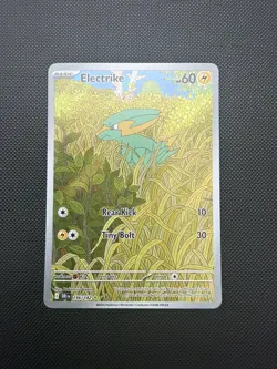 Electrike 196/182 Illustration Rare NM Pokemon Card Destined Rivals - Image 1