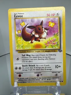 Eevee 51/64 Jungle Unlimited Pokemon Card Vintage WOTC Common - Image 2