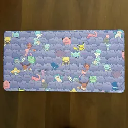 Pokemon Playmat Mousepad Desk Mat Board Game Play Mat of TCG Ditto Jigglypuff - Image 1