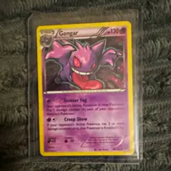 Pokemon TCG Gengar Stage 2 Ghost Pokemon Card English Standard Size 130 HP - Image 1