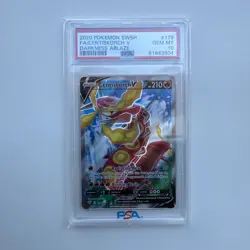PSA 10 Pokemon TCG Centiskorch V Darkness Ablaze 179/189 Full Art Ultra Rare - Image 1