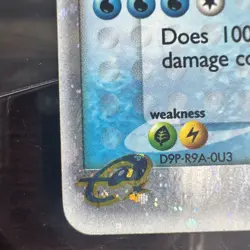 The Pokemon Company Wailord ex 100/100 Sandstorm Holo Ultra Rare Eng 2003 - Image 5