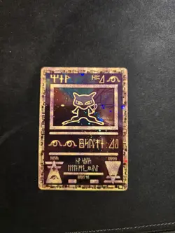 Pokemon - Ancient Mew NM/M 2000 Movie Promo Card Black Star Promo - Image 1