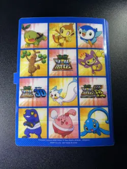 Vintage Pokemon Amada Sticker Card Seal Folder Diamond & Pearl - Image 3
