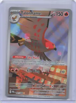 Pokemon TCG Talonflame Illustration Rare ME03: Perfect Order 091/088 NM - Image 1