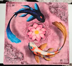 Meta Mats ZEN Premium 2 Player Cloth Playmat YUGIOH POKEMON LORCANA ONE PIECE DB - Image 1