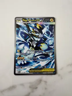 Pokemon Mega Zeraora ex 114/084 SIR Pitch Black Secret Illustration Rare NM/MINT - Image 3