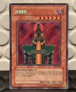 Yu-Gi-Oh! Jinzo BPT-011 2003 Collectors Tin - Foil Bleed Misprint - VLP - Image 1