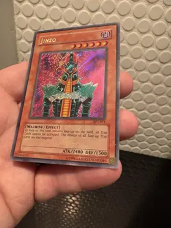Yu-Gi-Oh! Jinzo BPT-011 2003 Collectors Tin - Foil Bleed Misprint - VLP - Image 2