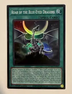 Roar of the Blue-Eyed Dragons SDWD-EN019 Structure Deck Yu-Gi-Oh 1st Edition NM - Image 1