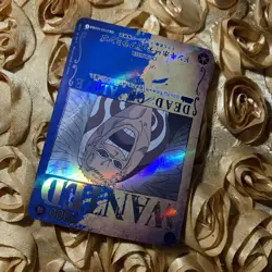 Donquixote Doflamingo One Piece WANTED DEAD OR ALIVE 5 WAIFU Anime Foil Card - Image 3