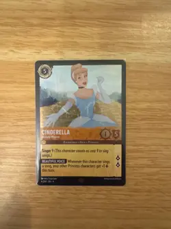 Disney Lorcana TCG Cinderella Melody Weaver 4/204 Ursula's Return FOIL - Image 1