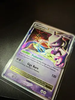 Mewtwo LV.X DP28 - Diamond and Pearl Black Star Promo Holo Pokemon - LP - Image 5